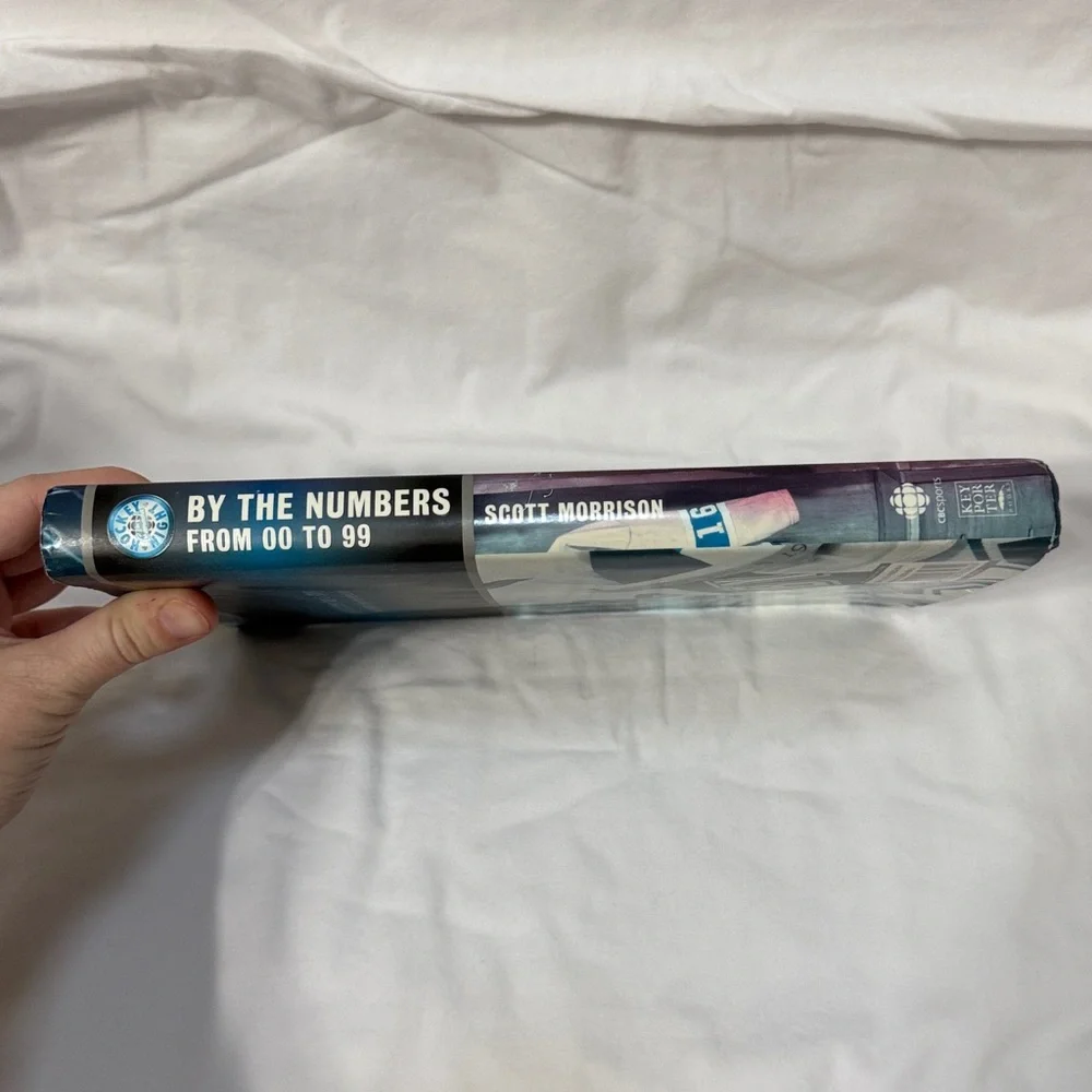 “By the Numbers: From 00 to 99” Hardcover Hockey Legends Book by Scott Morrison
